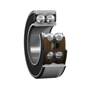 Double row angular contact ball bearing