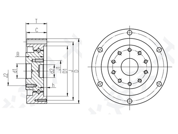 CSD Harmonic Reducer Bearing